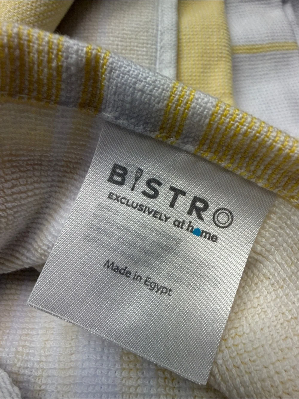 at Home Yellow and White Kitchen Dish Towels - Pack of 3